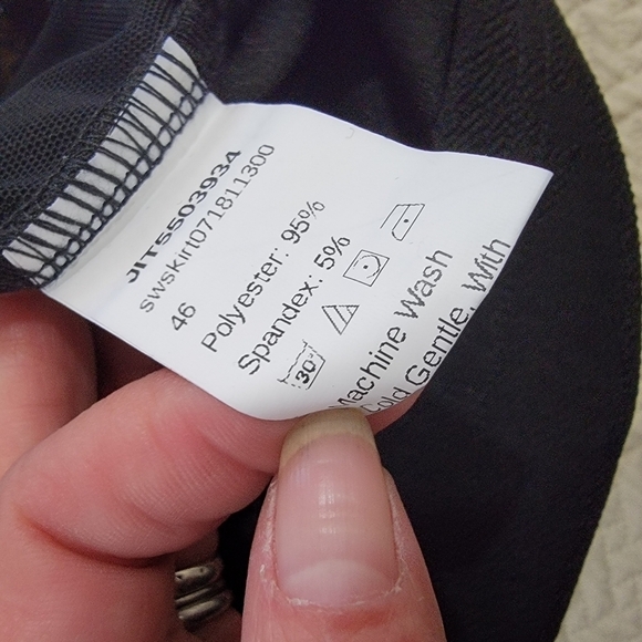 Shein Black Mini Skirt Size Small High Waist Colorful Embroidery - Picture 12 of 14